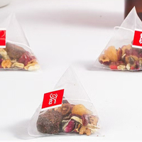 Thé au gingembre et aux dattes rouges au sucre roux de rose en sachets pyramidaux – Thé bien-être chaud aux herbes avec jujube et gingembre pour femmes – 100 g par sachet