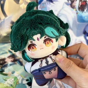 Muñecos de Algodón de 10 cm de Personajes de Anime de <span class=keywords><strong>Genshin</strong></span> Impact, Muñecos de Peluche de Dibujos Animados KPOP con Relleno de Algodón PP para Decoración de Habitaciones, Venta al por Mayor - Product Image 4