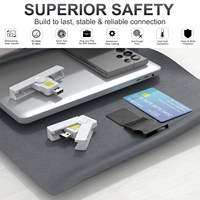 Mini lecteur de carte à puce pliable DOD USB 2.0 accès pour EMV accès externe ID débit crédit cartes à puce ATM ordinateur