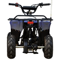 ATV Tao Motor con Rueda de 6 Pulgadas, Arranque Eléctrico, Interruptor de Apagado Remoto, ATV de Gasolina de 110cc, ATV Automático de 12V para Niños, Quad de 125cc