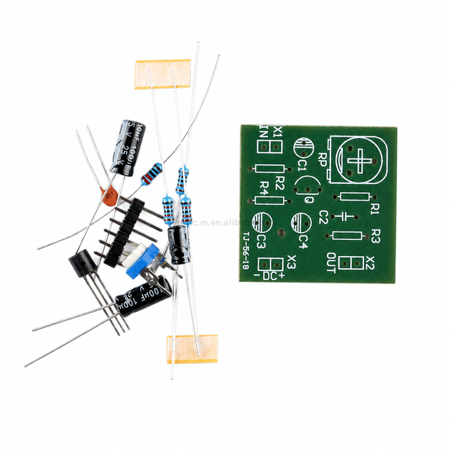 Single-Tube Amplifier Circuit Kit Transistor Amplification Voltage Divider Bias Circuit Electronic Experiment Training