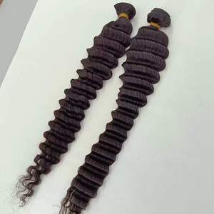 Prezzo all'ingrosso, Offerta imperdibile: Fasci di capelli vergini 613 Bioned, Onda Profonda, Cuticole Allineate, Trame di capelli umani vergini grezzi - Product Image 6