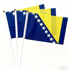 Mini Bandiera Nazionale su Bastoncino di Plastica 12 Pollici per Sfilate e Manifestazioni - Product Image 4