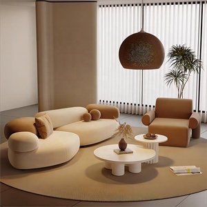 Meubles de salon modernes italiens de haute qualité nouveau modèle rock Pebble Sofa modulaire - Product Image 4