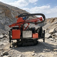 Pompe de forage hydraulique portable diesel ShiYue avec moteur, boîte de vitesses et contrôle PLC, profondeur max. 200 m, économie d'énergie, pour eau