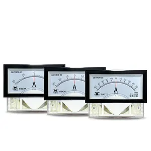 YT 75mv إيجابية وسلبية 50a 200a 300a 400a مؤشر ammeter ثنائي الاتجاه DC 69C17 مقياس التيار المستمر