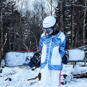 Combinaison <span class=keywords><strong>de</strong></span> <span class=keywords><strong>ski</strong></span> et <span class=keywords><strong>de</strong></span> snowboard une pièce respirante pour femmes personnalisées pour les amateurs <span class=keywords><strong>de</strong></span> plein air conception sans couture en hiver - Product Image 3