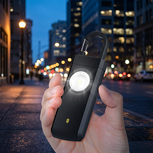 Portable Emergency SOS <b>Alarm</b> with Rechargeable Lithium Battery 130 DB <b>Alarm</b> Bright Flashlight for Outdoor Survival - Product Image 3