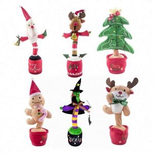 Juguete de Cactus Cantante y Bailarín, Peluche de Perro Solar, Animal de Peluche con 120 Canciones, Juguete de Cactus Bailarín y Hablador para Niños - Product Image 6