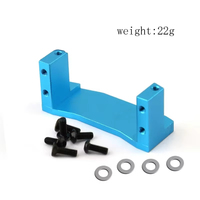 Support de Base de montage de servo en métal 54977 pour Tamiya TT02 TT-02 1/10 accessoires de pièces de mise à niveau de voiture RC