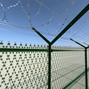 An ninh cao dao cạo dây thép gai lưới Bảng điều chỉnh hàng rào kim cương dao cạo lưới dây hàng rào - Product Image 1