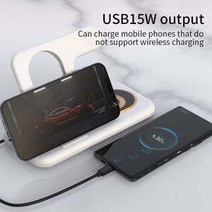 The New Listing Phone 3 in 1 Magnetic Android Kit 15W Fast Charging Portable Foldable Wireless <strong>Charger</strong> - Product Image 6