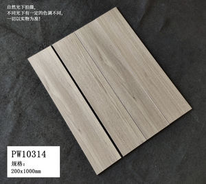 Azulejos interiores antideslizantes modernos FOSHAN cuerpo completo gris claro 20X100cm simulación de tablones de cerámica de porcelana de <span class=keywords><strong>madera</strong></span> rectificada - Product Image 3