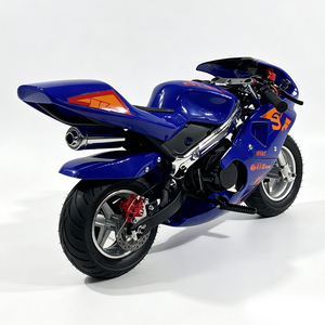 Minimoto de <span class=keywords><strong>49cc</strong></span>, 2 Tiempos, Refrigerada por Aire, Transmisión CVT, 35-40 km/h, Motocross, Pit Lane, Acrobacias, Carreras, para Adultos - Product Image 6