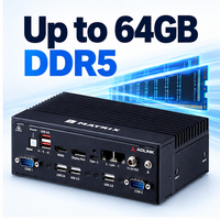 ADLINK MXE-310 Komputer Industri AI Edge Tanpa Kipas Generasi ke-13 Intel Core Mini PC