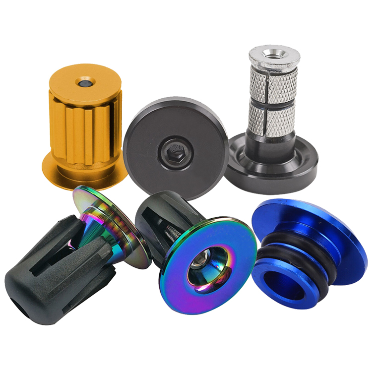 Пользовательский шоссейный горный велосипед ручка руль рукоятка заглушка