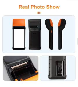 <span class=keywords><strong>Terminal</strong></span> de point de vente intelligent 5,5 pouces A5, <span class=keywords><strong>terminal</strong></span> de point de vente portable <span class=keywords><strong>Android</strong></span>, système de <span class=keywords><strong>terminal</strong></span> de point de vente <span class=keywords><strong>NFC</strong></span> avec imprimante intégrée, logiciel de point de vente - Product Image 5