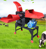 Hacheuse à ensilage multifonctionnelle portable 3 en 1 |   Broyeur de maïs à haut rendement pour l'alimentation des bovins et des ovins