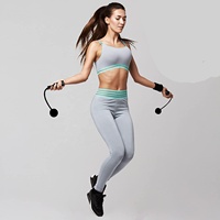 Corde à sauter sans fil en fil d'acier ABS pour entraînement de fitness Beachbody - Durable, fabriquée en Chine