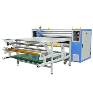 Máquina de impressão de impressão de tecido rotativa digital, máquina de impressão da subolmação do rolo