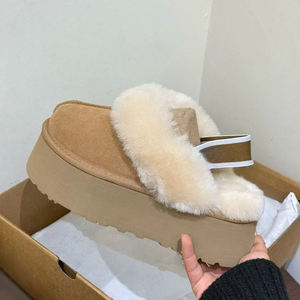 Fabriquées en cuir de mouton de qualité supérieure, bottes d'hiver classiques pour femmes UgAU, extrêmement confortables et douces, bottes UGGS - Product Image 6