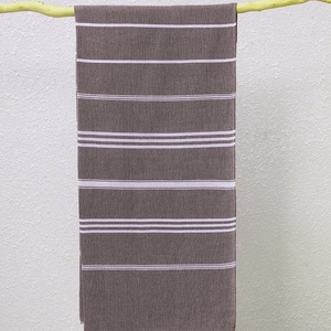 Asciugamano da Spiaggia Turco all'Ingrosso Transfrontaliero, Asciugamano da Spiaggia Turco con Frange, Asciugamano da Bagno a Righe ad Asciugatura Rapida Ricamabile - Product Image 6