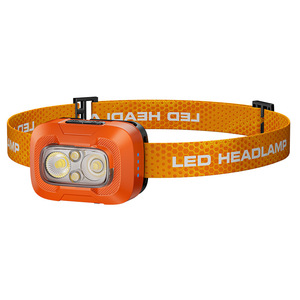 Lampe frontale à capteur A39, 500 lumens, LED rechargeable, étanche, pour course à pied, camping, randonnée, mines - Product Image 5