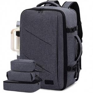 Mochila Premium para Portátil, Impermeable, para Negocios, con Logotipo Personalizado y Función de Carga USB - Product Image 1