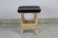 ROARFIT-Tabouret de Yoga Pilates en Bois d'Érable, Portable, Pliant, Doux, pour Exercice Durable