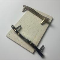 Poignées de porte et de tiroir traditionnelles en alliage de zinc, forme barre, multicolores, pour salle de bain, cuisine, salle à manger, chambre, entrepôt
