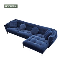 BFP maison prix usine tissu moderne Style de luxe meubles en bois massif salon canapé ensemble