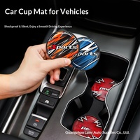 Nouvelle arrivée, tapis de voiture en plastique, modèle BD6, ensemble de 2 pièces, style sportif personnalisé, piste de course, tapis universel antidérapant