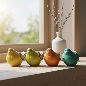 Producto para Mascotas Más Vendido 2026 Decoración para el Hogar Oficina Sala de Estar Figura de Animal Artesanía de Cerámica Decoración de Pájaro de Cerámica - Product Image 4