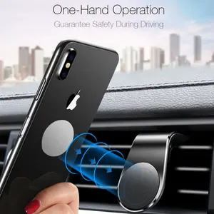 Magnetischer Autotelefon halter Magnet halterung Handy-Ständer GPS-Unterstützung für iPhone 13 12 Xiaomi Huawei Samsung Universal