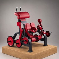 Machine à flexions des jambes à genoux allongés, équipement de gym commercial pour l'entraînement des muscles des ischio-jambiers et des fessiers
