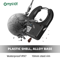 Omni Sans Fil QR Code NFC Vélo Électrique Partagé Application BLE Télécommandée GPS Verrou Intelligent de Vélo de Partage