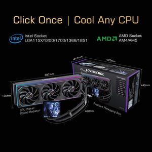 LOVINGCOOL OEM ODM مبرد مياه سائل تبريد Pc ، CPU ، مع شاشة عرض LCD - Product Image 5