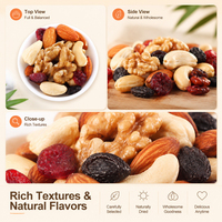 Nueces Mixtas Duras para Consumo Diario, 10 kg/Caja, Snack Saludable a Granel, Fabricación por Contrato OEM/ODM, Suministro de Fábrica, Marca Privada