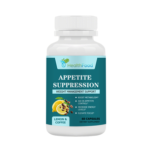 Cápsulas Supresoras del Apetito con Jugo de Limón en Polvo, Directo de Fábrica, Pérdida de Peso Rápida, Mayor Energía, Cápsulas Reductoras del Apetito - Product Image 1
