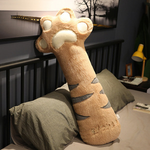 Nuove pelli di peluche <span class=keywords><strong>zampa</strong></span> di gatto cuscini morbidi cuscini morbidi e comodo cuscino per dormire per ragazze e bambole che dormono - Product Image 6