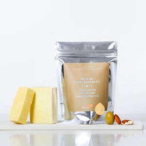 Tùy chỉnh lá nhôm đứng lên túi tay và mặt làm sạch xà phòng đóng gói túi <span class=keywords><strong>doypack</strong></span> với Ziplock - Product Image 5