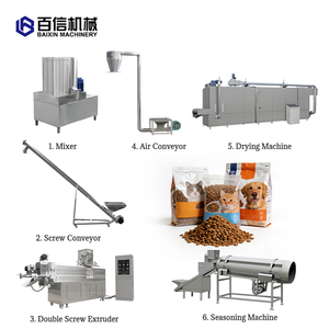 Línea de Procesamiento de Pescado de Fácil Operación Baixin, Máquina de Fabricación de Alimentos para Mascotas, Molino de Pellets para Alimentos para Animales, Diseño Duradero - Product Image 2