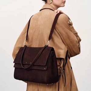 Maletín de Cuero de Gran Capacidad al por Mayor de Fábrica, Bolso Cruzado para Mujer - Product Image 6