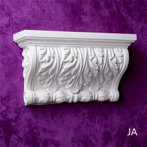JA Factory Direct Modern Outdoor Exterior Decorative GRG Gypsum Plaster <b>Corbel</b> for Hotel Hospital Villa Decorations - Product Image 2