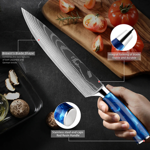 XITUO Premium giapponese coltello <span class=keywords><strong>Set</strong></span> 15PC professionale <span class=keywords><strong>coltelli</strong></span> da Chef in legno porta <span class=keywords><strong>coltelli</strong></span> forbici e affilatore porta pratico <span class=keywords><strong>Set</strong></span> - Product Image 5