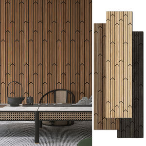 KASARO Akupanel 2400*600mm Panneaux muraux acoustiques en placage de bois Panneaux muraux acoustiques en MDF pour <span class=keywords><strong>studio</strong></span> et décoration de la maison - Product Image 5