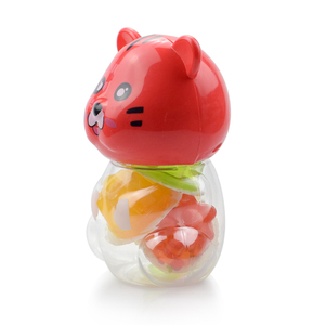 Đồ Ăn Nhẹ Trung Quốc Bột Thạch Pudding 32G 4 Cái Hỗn Hợp Trái Cây Thạch Dừa Trong Dễ Thương Mini Tiger Chum - Product Image 2