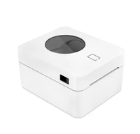 Étiquette d'expédition thermique BT de 4 pouces Interface USB Imprimante photo 203DPI Garantie 1 an Compatible iPhone iPad Win Largeur 30-110mm