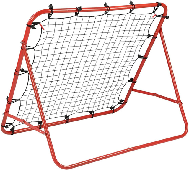 Multifunctional Soccer Rebounder Net Portable Football Training Aid Solo Trainer Rebounding Goal