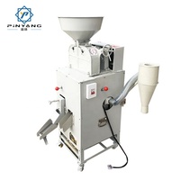 200-300 kg/h Paddy Mize Riz Noir Fraiseuse Riz Moulin Machines/Nouveau Type De Petite Taille Riz Miller à Vendre